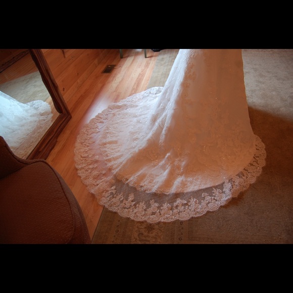 Casablanca Style 1914 Wedding Dress Color Ivy - Picture 12 of 12